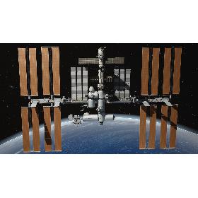 NASA International Space Station model